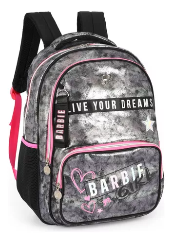 Mochila Costa Barbie Prata