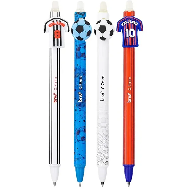 Caneta esferografica divert gel apagavel soccer