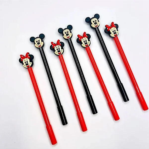 Caneta em gel minnie/mickey