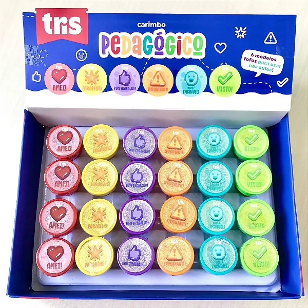 Carimbo Pedagógico Tris