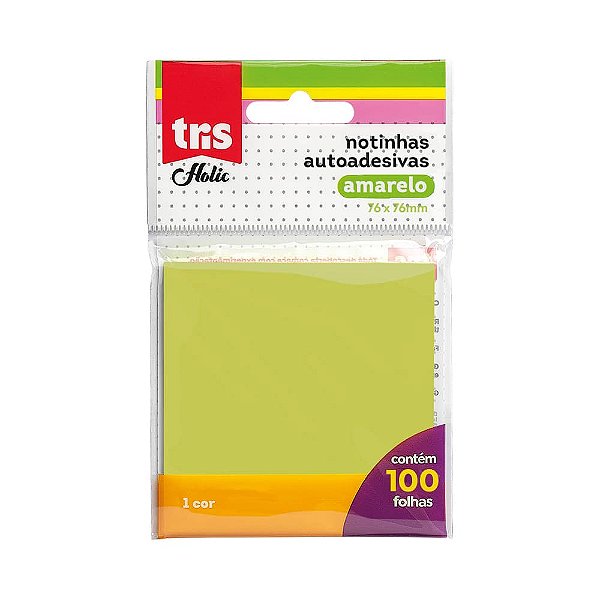 Nota Autoadesiva Tris Holic Am 76x76 100f