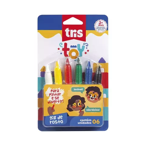Giz Facial Tris toy Cart kit 6un