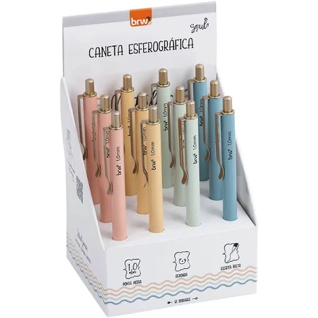 Caneta Esferografica Metalica Cobre 1.0mm brw cor az