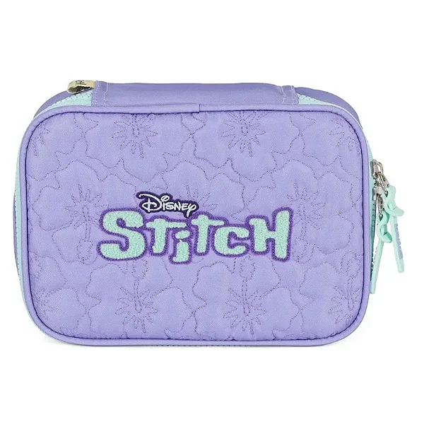 Estojo Box Stitch Roxo Luxcel