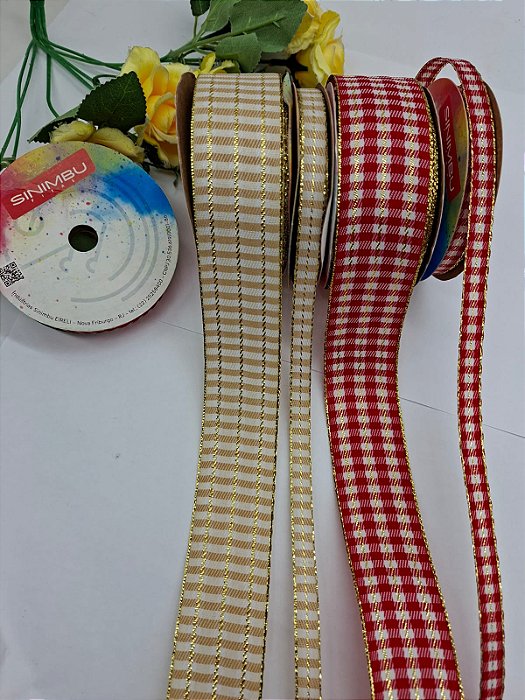 Fita Xadrez Natal com 10 metros - Sinimbu