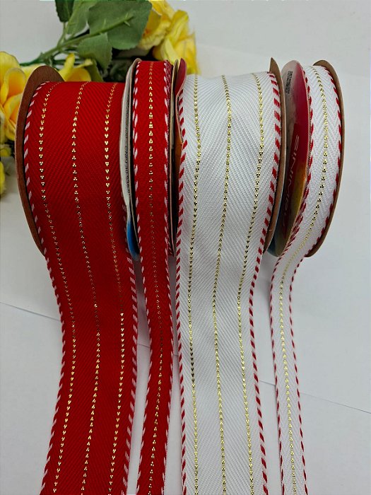 Fita Decorada Natalina com 10 metros - Sinimbu