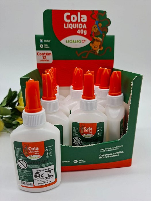 Cola Liquida 40g Escolar LEO & LEO - 1 Uni