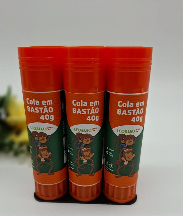 Cola em Bastão 40g Escolar LEO & LEO - 1 Uni