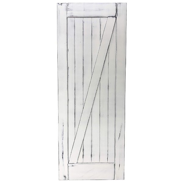 Porta de Correr Tipo Celeiro Z Vintage Goede Branco 110 x 220 cm