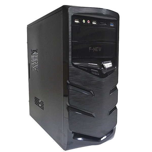 CPU COMPLETA GABINETE - PLACA MÃE G41 775 + PROCESSADOR INTEL PENTIUM 775 + MEMÓRIA 4GB DDR3 + HD SSD 120GB + WINDOWS 64BIT + OFFICE VERSÃO TRIAL