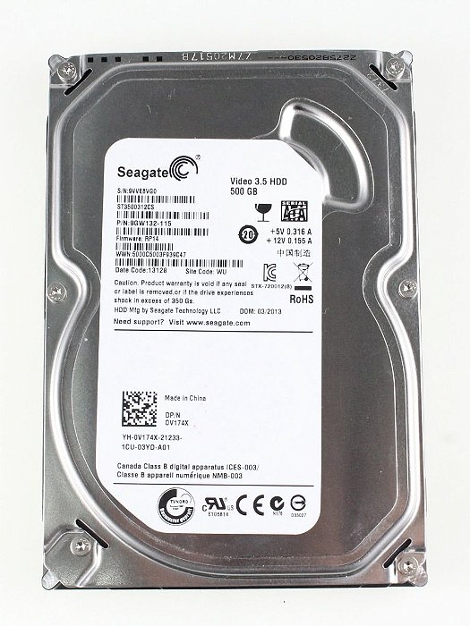 HD SEAGATE VIDEO 3.5 HDD (PIPELINE)