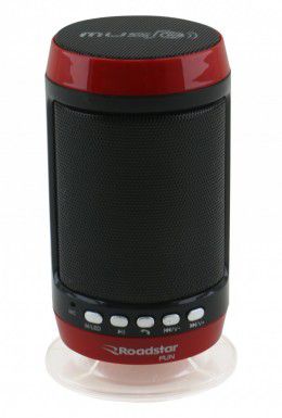 CAIXA DE SOM FUN ROADSTAR BLUETOOTH , FM , AUX , MP3