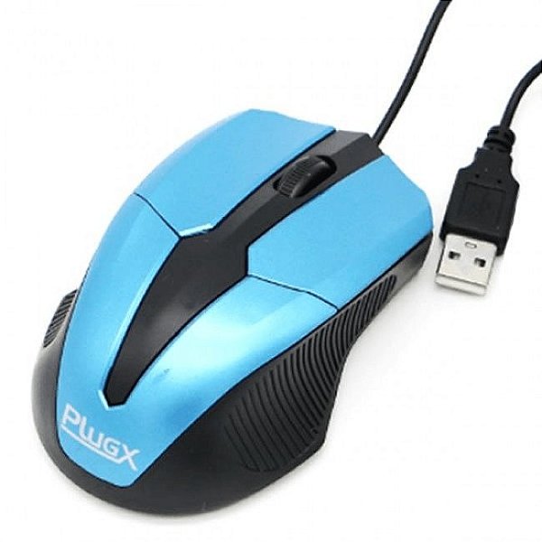 MOUSE GAMER ÓPTICO PLUGX M-203