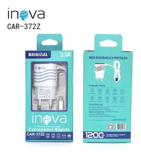 CARREGADOR INOVA CAR-372Z