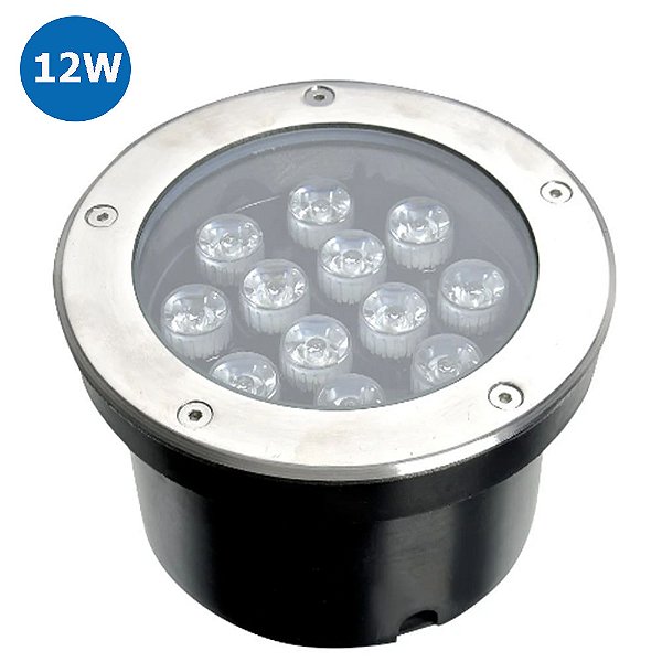 Spot balizador de led 12W embutir   IP67