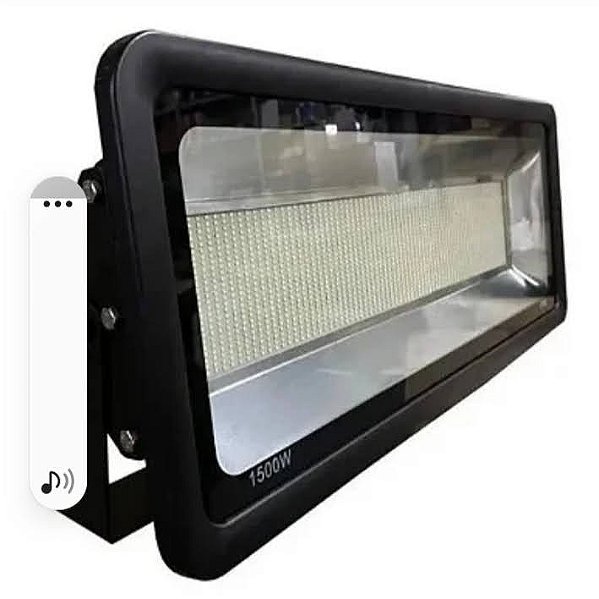 REFLETOR LED 1500W SMD IP66 A PROVA D'ÁGUA BRANCO FRIO 6500K