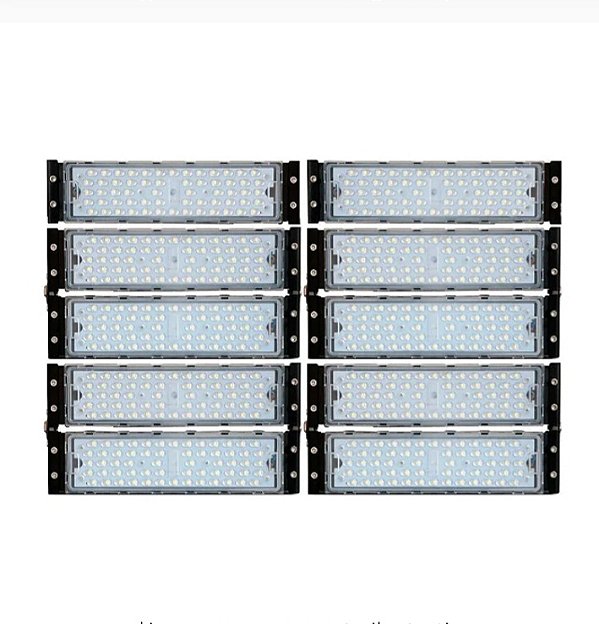 REFLETOR LED MODULAR 500W BRANCO FRIO 5700K IP67