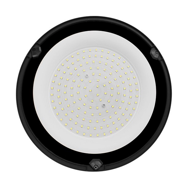 Luminária industrial de led High Bay 100W Ufo black