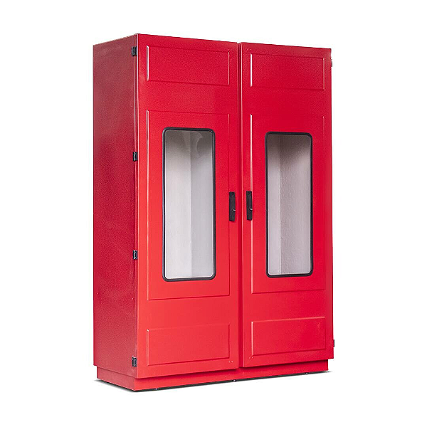 ARMARIO PARA BOMBEIRO FIBRA DE VIDRO 2-PORTAS