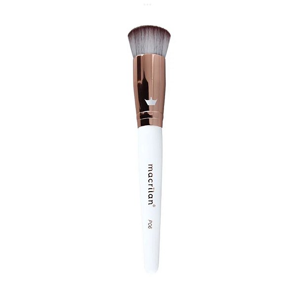 PINCEL KABUKI RETO PARA BASE 06 - LINHA PERFORMANCE - MACRILAN