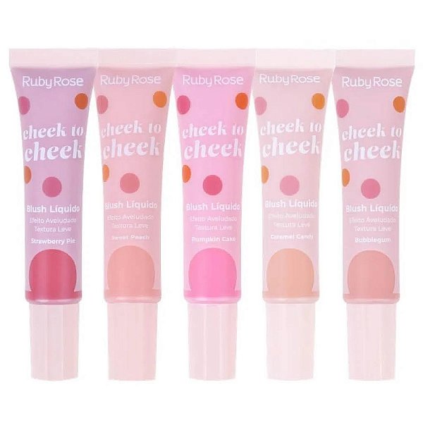 BLUSH LÍQUIDO CHEEK TO CHEEK - RUBY ROSE