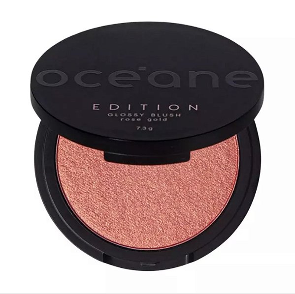BLUSH CINTILANTE GLOSSY BLUSH ROSE PINK EDITION - OCÉANE