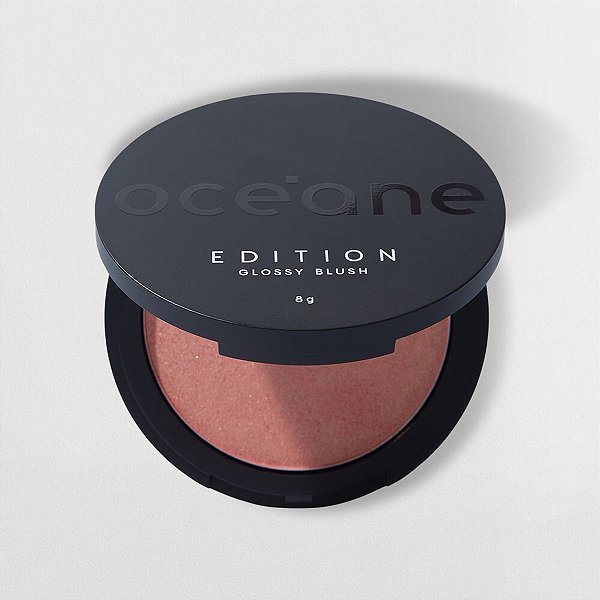 BLUSH CINTILANTE GLOSSY BLUSH ROSE GOLD EDITION - OCÉANE