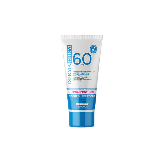 PROTETOR FACIAL SEM COR FPS60 - DERMACHEM