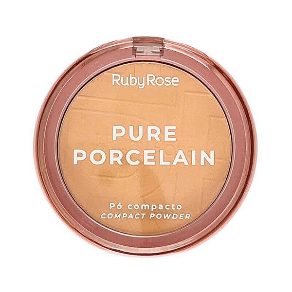 PÓ COMPACTO PURE PORCELAIN - RUBY ROSE
