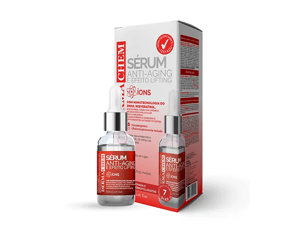 SÉRUM ANTI-AGING E EFEITO LIFTING - DERMACHEM
