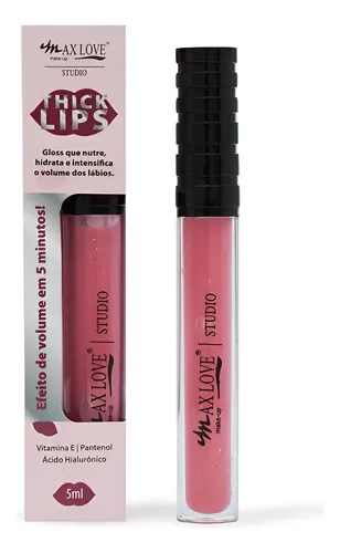 GLOSS LIP VOLUMOSO THICK LIPS 203 - MAX LOVE