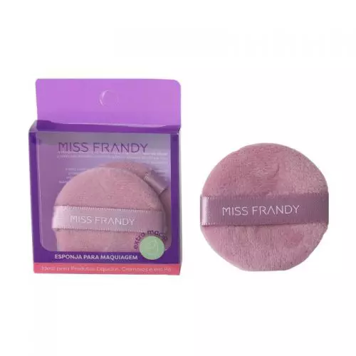 KIT 2 ESPONJAS REDONDAS VELUDO - MISS FRANDY