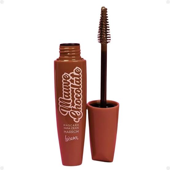 MÁSCARA DE CÍLIOS MARROM MAUVE CHOCOLATE - LUISANCE