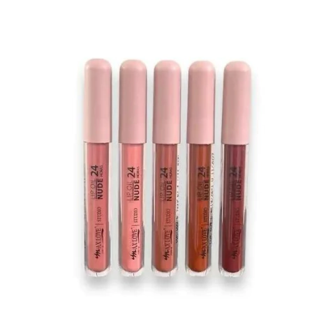 GLOSS LABIAL LIP OIL NUDE 24HORAS - MAX LOVE