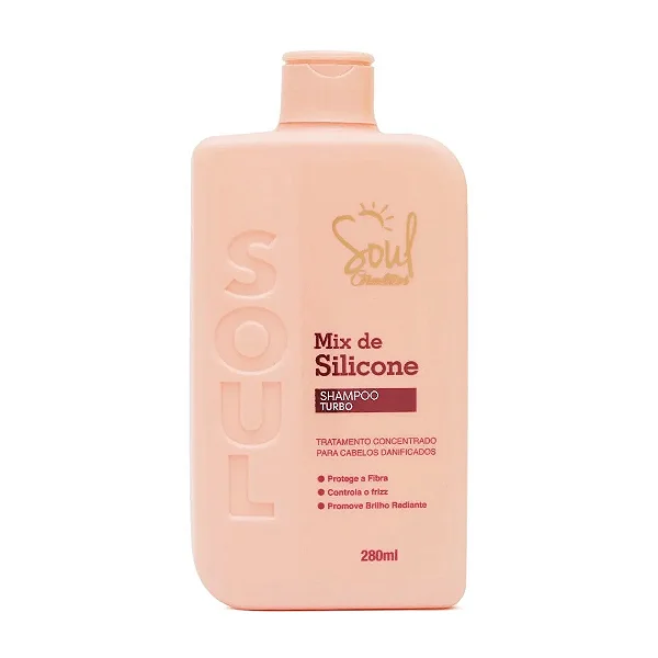SHAMPOO TURBO MIX DE SILICONE - SOUL COSMÉTICOS