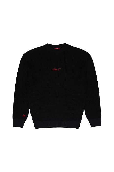 Sweater Plano C Compartion Preto