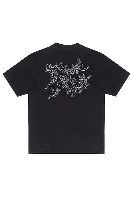Camiseta Plano C Pc Ornament Preto