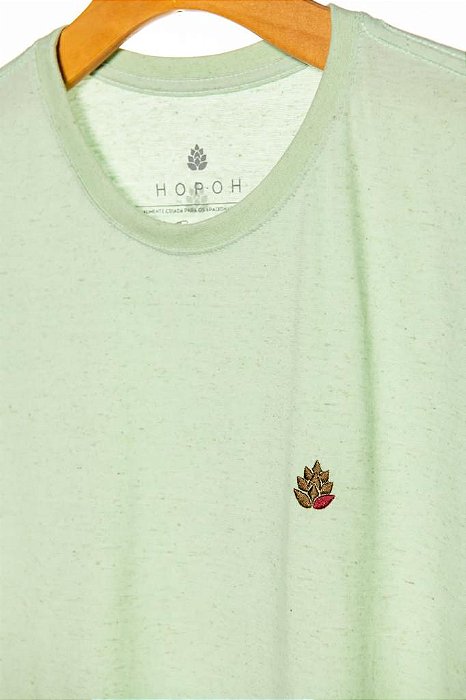 T-Shirt Especial Leaf Naturalinho - Hop.oh Nature