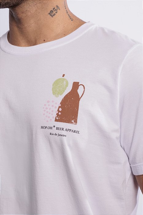 Camiseta Elements Hop.oh - Branca