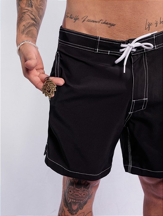 Boardshort Hop.oh - Preto