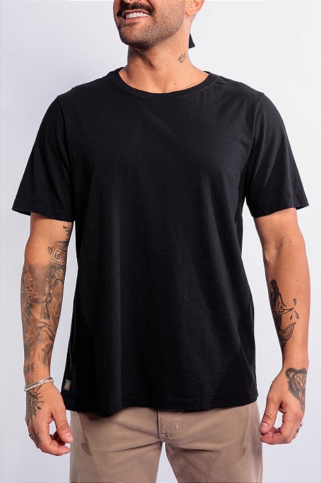 Camiseta Basic Hop.oh - Preta