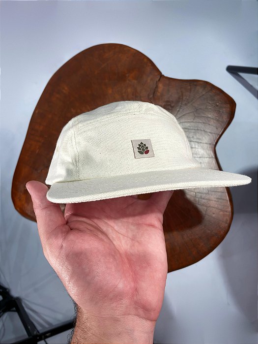 Boné Five Panel Lona Hop.oh - Creme