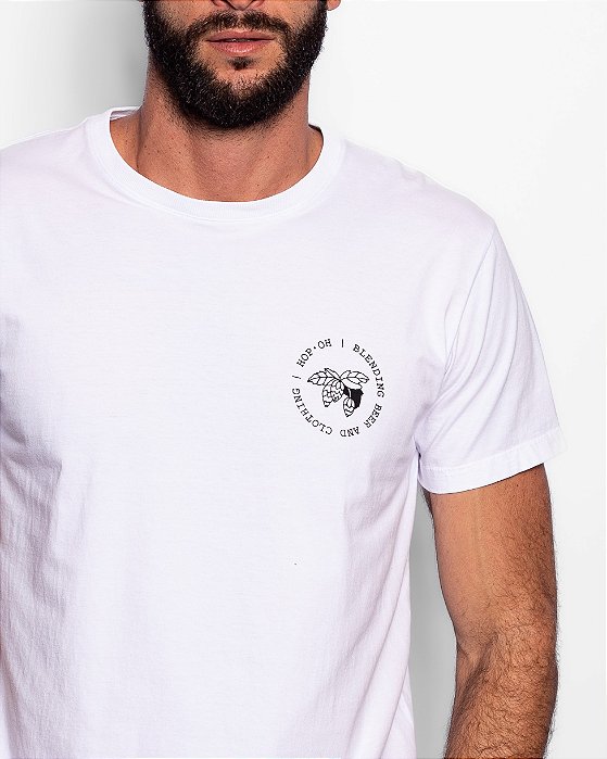Camiseta Blending Beer Hop.oh - Branca