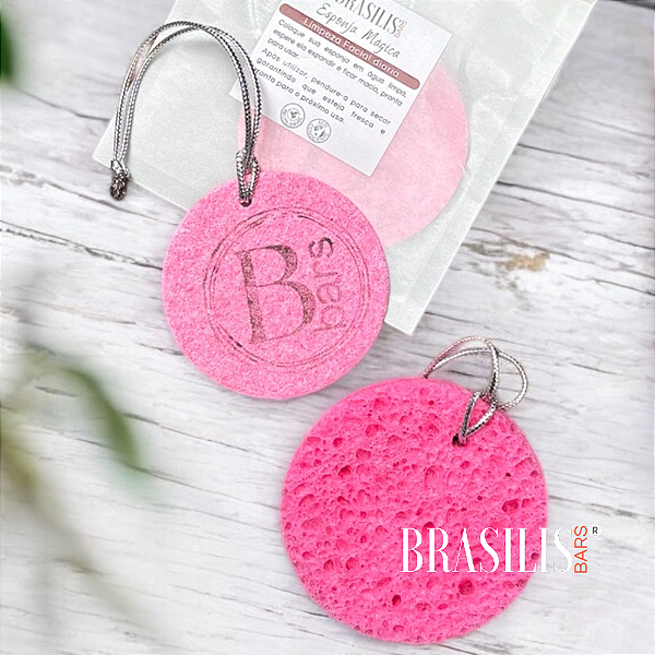 Esponja de Limpeza Facial ⌘ Fibras Naturais