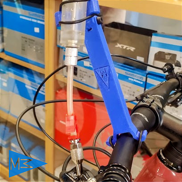 Suporte para Seringa de Sangria de Freios de Bicicleta - Ferramenta de Manutenção de Bike