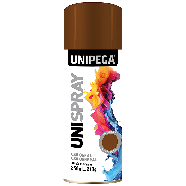 Tinta Spray Uso Geral Marrom 350ml/210g