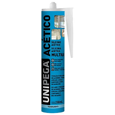 Silicone Acético Multiuso Incolor 250ml