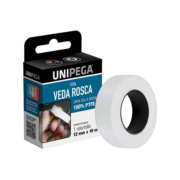 Fita Veda Rosca 12mm x 10m