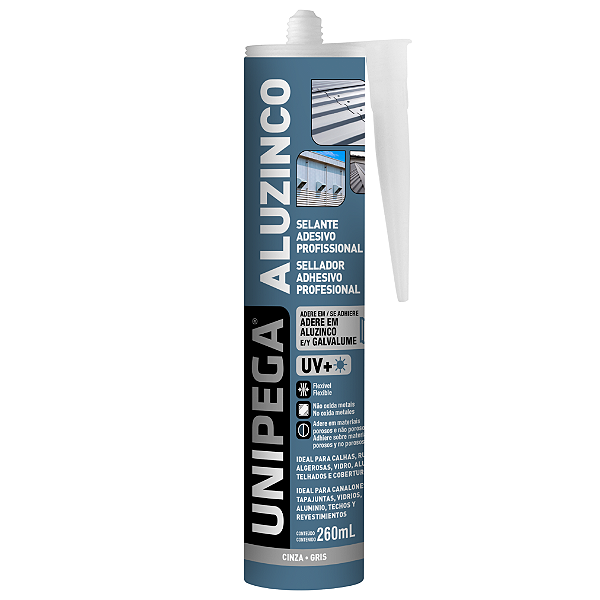 Selante Aluzinco Cinza 260g