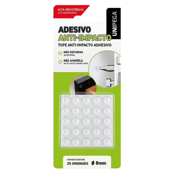 Adesivo Anti-Impacto 8mm – 25 unidades